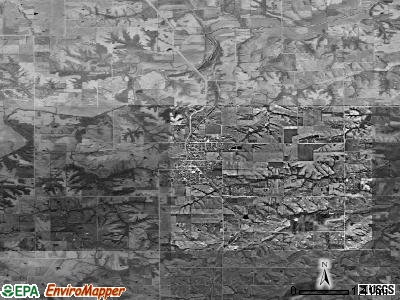 Zip code 50062 satellite photo by USGS
