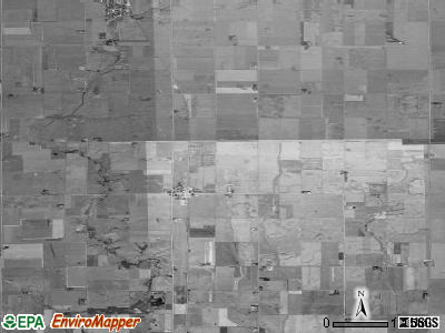 Zip code 50064 satellite photo by USGS