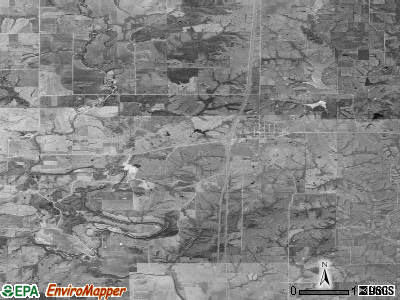 Zip code 50067 satellite photo by USGS