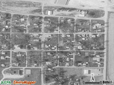 Zip code 50078 satellite photo by USGS