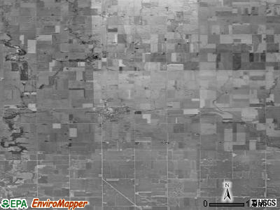 Zip code 50107 satellite photo by USGS