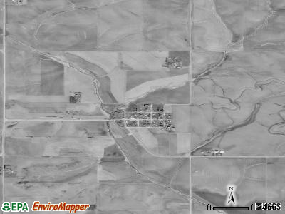 Zip code 50110 satellite photo by USGS