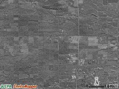 Zip code 50111 satellite photo by USGS