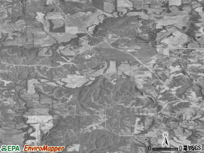 Zip code 50116 satellite photo by USGS