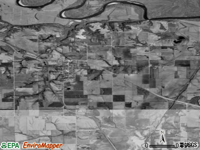 Zip code 50118 satellite photo by USGS