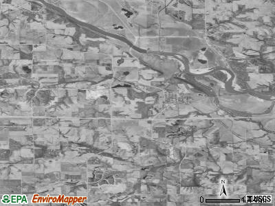 Zip code 50119 satellite photo by USGS