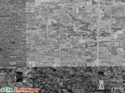 Zip code 50124 satellite photo by USGS