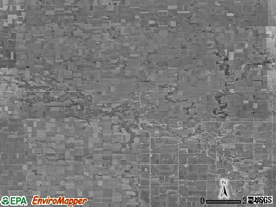 Zip code 50129 satellite photo by USGS