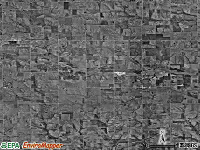 Zip code 50136 satellite photo by USGS