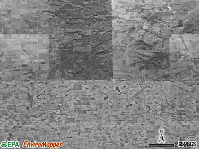Zip code 50140 satellite photo by USGS