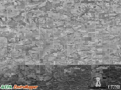 Zip code 50166 satellite photo by USGS