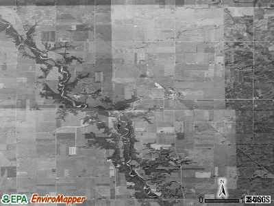 Zip code 50167 satellite photo by USGS