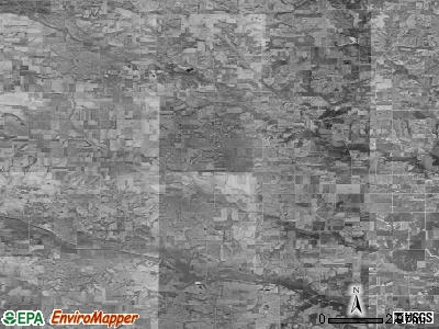Zip code 50207 satellite photo by USGS