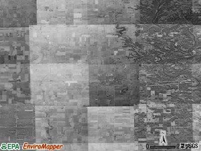Zip code 50212 satellite photo by USGS