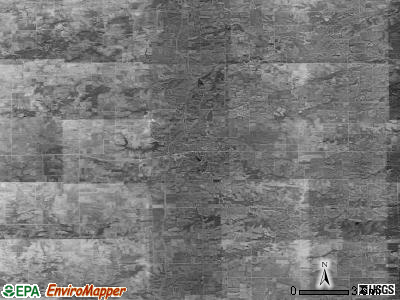 Zip code 50213 satellite photo by USGS