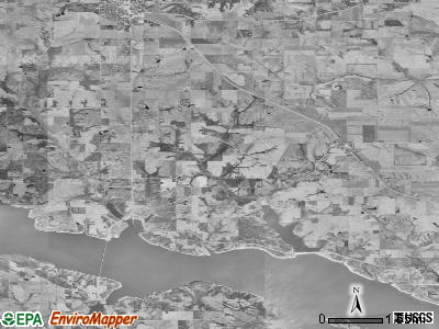 Zip code 50214 satellite photo by USGS