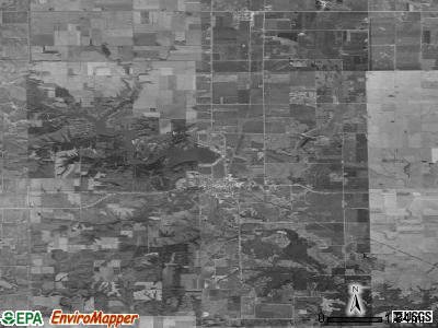 Zip code 50216 satellite photo by USGS