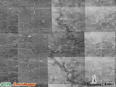 Zip code 50220 satellite photo by USGS
