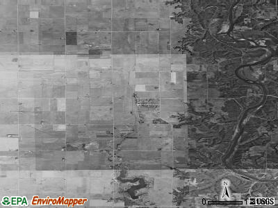Zip code 50223 satellite photo by USGS