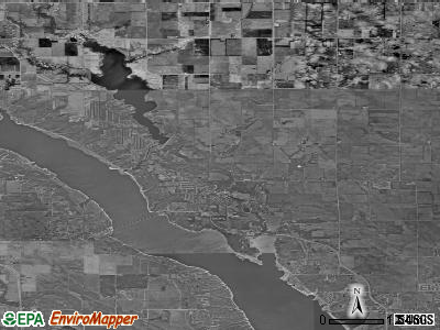 Zip code 50226 satellite photo by USGS