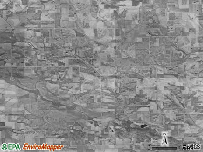 Zip code 50242 satellite photo by USGS