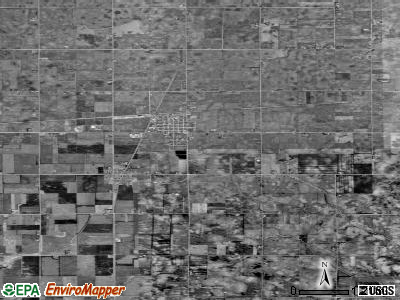 Zip code 50244 satellite photo by USGS