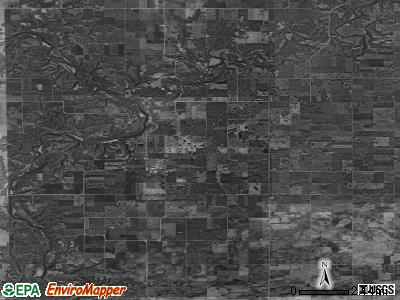 Zip code 50249 satellite photo by USGS