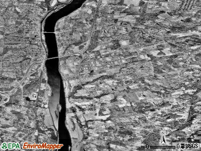 Zip code 06088 satellite photo by USGS