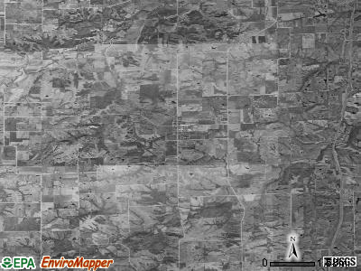 Zip code 50257 satellite photo by USGS