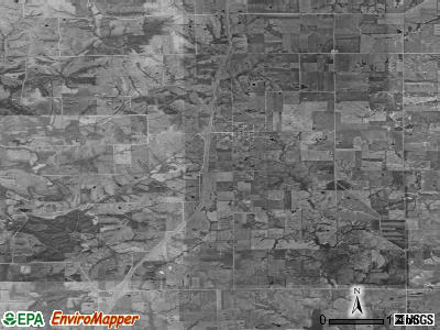 Zip code 50262 satellite photo by USGS