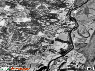 Zip code 06089 satellite photo by USGS