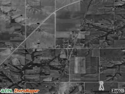 Zip code 50272 satellite photo by USGS