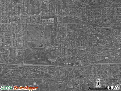 Zip code 50311 satellite photo by USGS