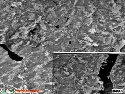 Zip code 06091 satellite photo by USGS
