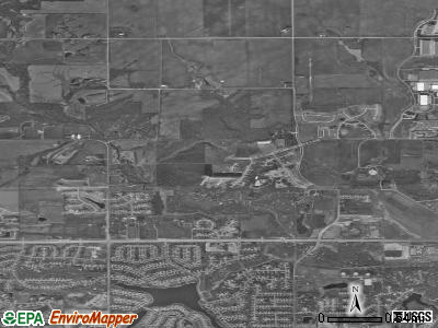 Zip code 50323 satellite photo by USGS