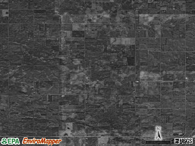 Zip code 50420 satellite photo by USGS