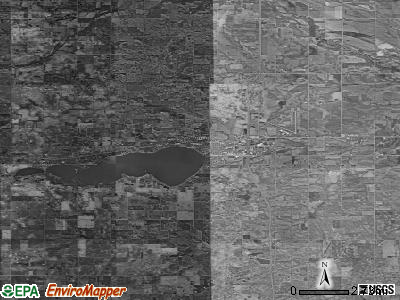 Zip code 50428 satellite photo by USGS