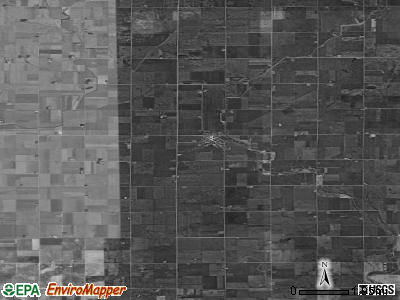 Zip code 50430 satellite photo by USGS