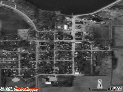 Zip code 50432 satellite photo by USGS