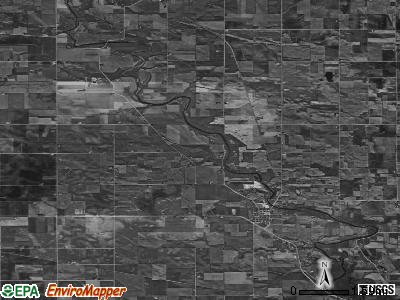 Zip code 50435 satellite photo by USGS