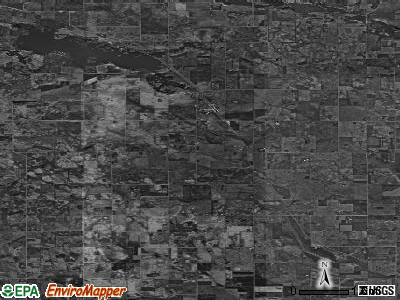 Zip code 50446 satellite photo by USGS