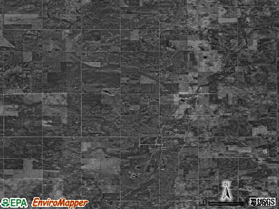 Zip code 50453 satellite photo by USGS