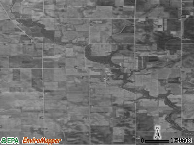 Zip code 50454 satellite photo by USGS