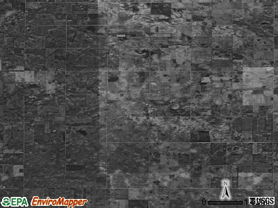 Zip code 50457 satellite photo by USGS