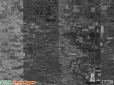 Zip code 50458 satellite photo by USGS