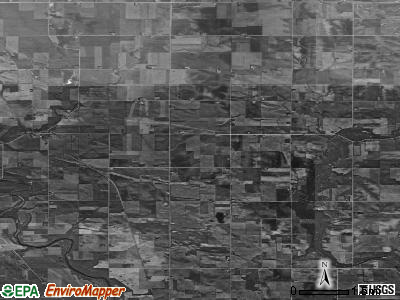 Zip code 50460 satellite photo by USGS