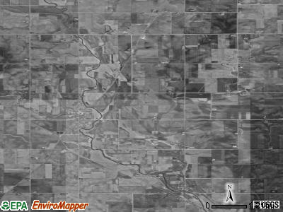 Zip code 50464 satellite photo by USGS