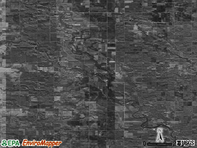 Zip code 50468 satellite photo by USGS
