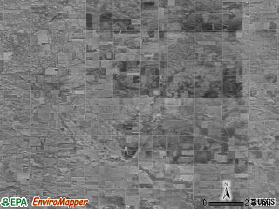 Zip code 50469 satellite photo by USGS