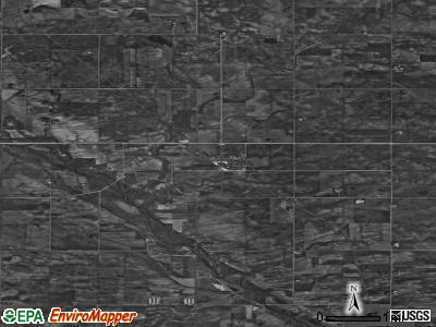 Zip code 50470 satellite photo by USGS